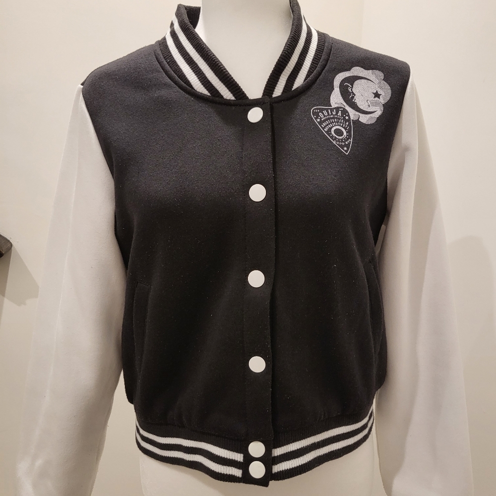 ModCloth Ouija Board Varsity Jacket